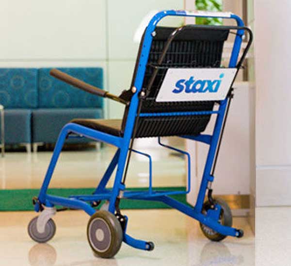 Staxi Healthcare Transport Chairs allow your staff to focus on the